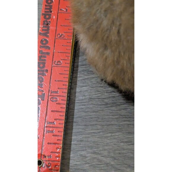 Dan Dee Plush Teddy Bear stuffed animal toy frosted brown gray 11" sitting - Picture 8 of 9